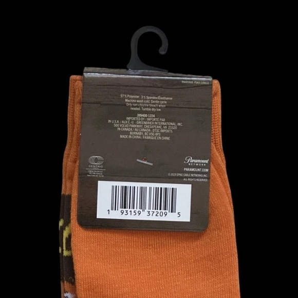 4/$25 Hit Television Series Yellowstone Crew Socks Unisex New - Picture 4 of 5